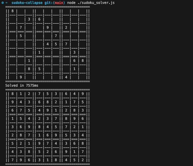 Iterative solution